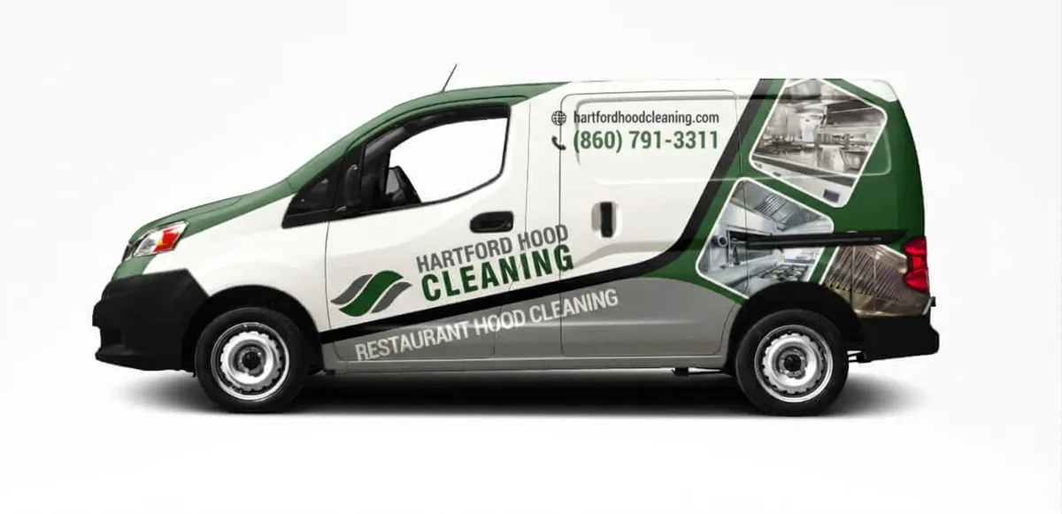 Hartford Hood Cleaning work van
